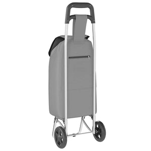 Einkaufswagen Grau Oxford-stoff