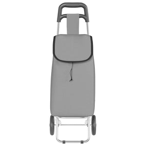 Einkaufswagen Grau Oxford-stoff