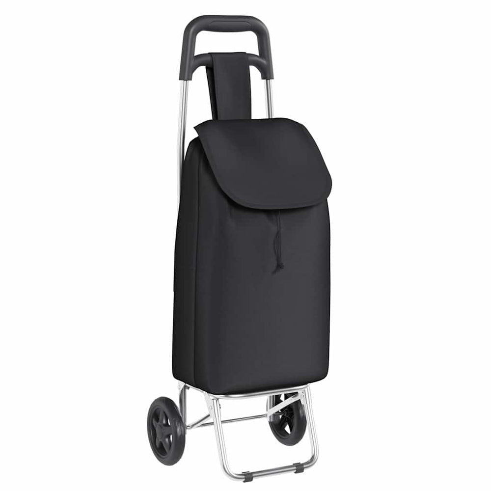 Schwarzer Einkaufswagen Oxford-stoff