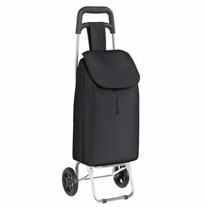 Schwarzer Einkaufswagen Oxford-stoff