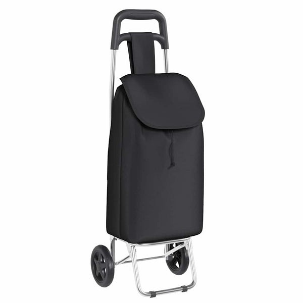 Schwarzer Einkaufswagen Oxford-stoff