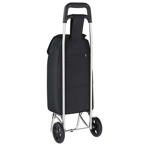 Schwarzer Einkaufswagen Oxford-stoff