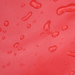 Roter Einkaufswagen Oxford-stoff 35x28x92cm
