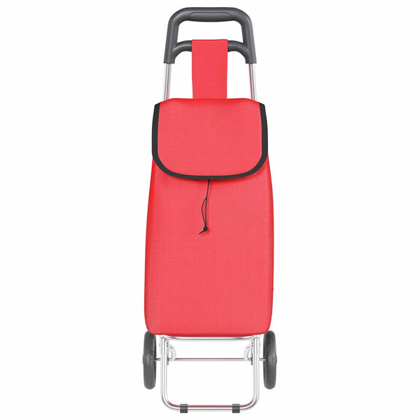 Roter Einkaufswagen Oxford-stoff 35x28x92cm
