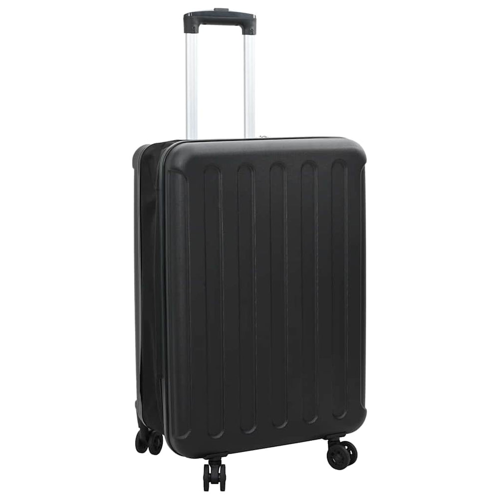 Schwarzer ABS Koffer mit Schloss 55,5cm