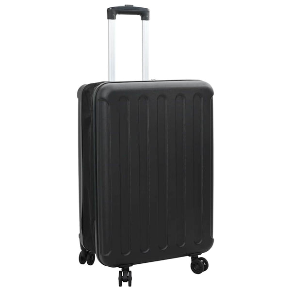 Schwarzer ABS Koffer mit Schloss 55,5cm