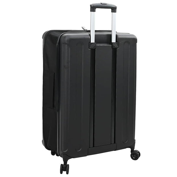 Schwarzer Koffer mit Schloss, 76 cm