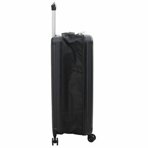 Schwarzer Koffer mit Schloss, 76 cm