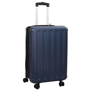 Dunkelblauer ABS Koffer mit Schloss, 66 cm