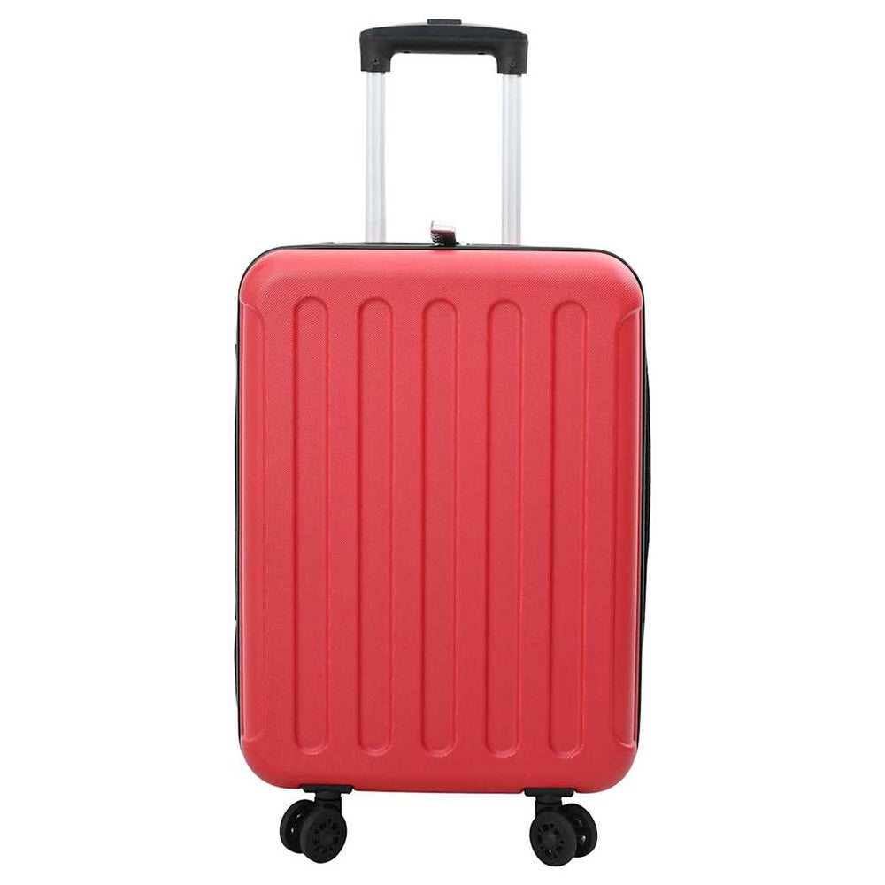 Roter Koffer mit Schloss, 55,5 cm