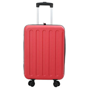 Roter Koffer mit Schloss, 55,5 cm