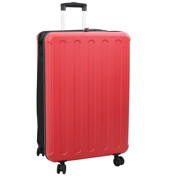 Roter ABS Koffer mit Schloss 50x30x76 cm
