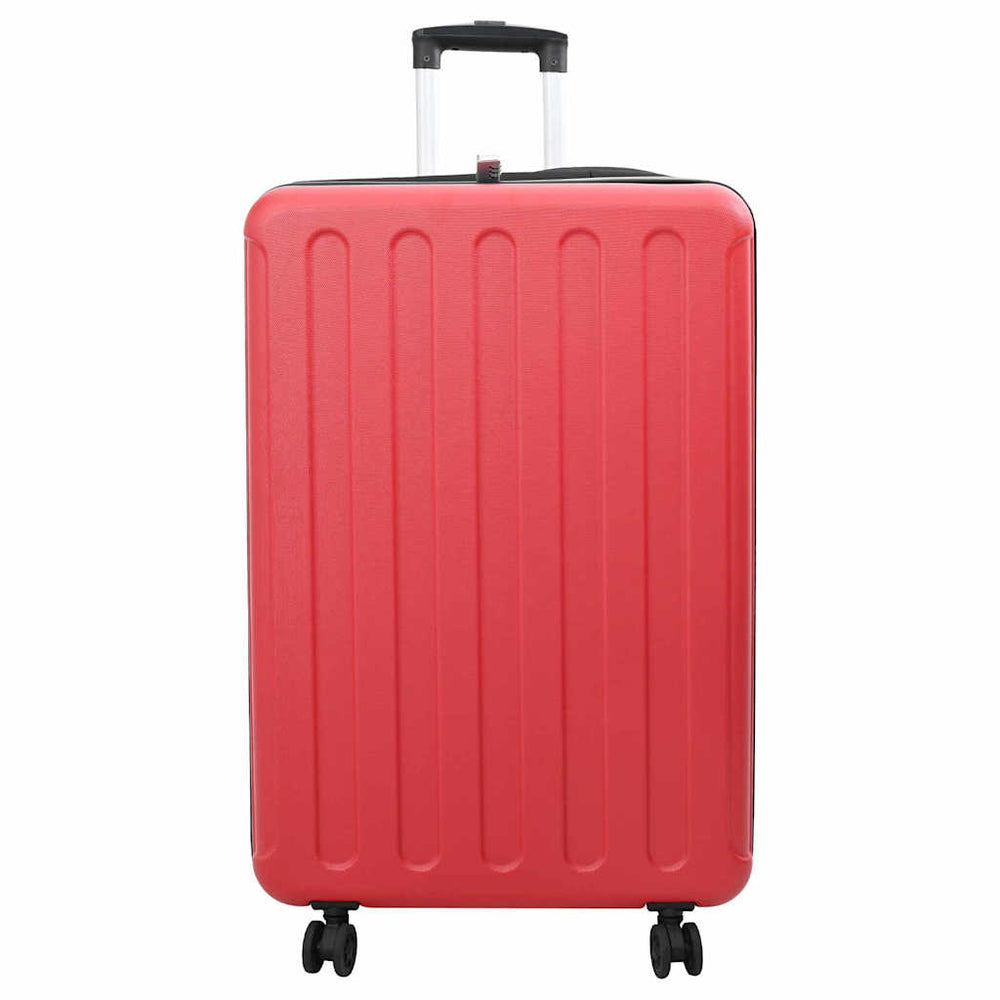 Roter ABS Koffer mit Schloss 50x30x76 cm