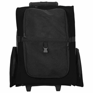 vidaXL Chariot pour animaux de compagnie 3 en 1 Noir 48x32x(57-106) cm Tissu Oxford