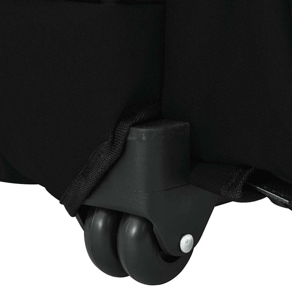 vidaXL Chariot pour animaux de compagnie 3 en 1 Noir 48x32x(57-106) cm Tissu Oxford