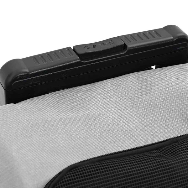 3-in-1 Haustiertrolley Grau
