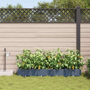 Garten Pflanzgefäß 4er Set Grau