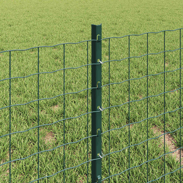 Zaunpfosten Grün 80 cm, 5er-Set