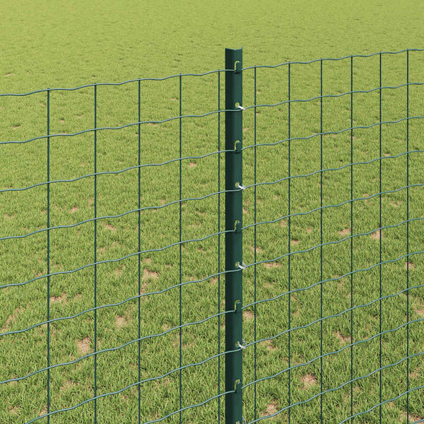 Grüne Zaunpfosten 150cm, 11er Set
