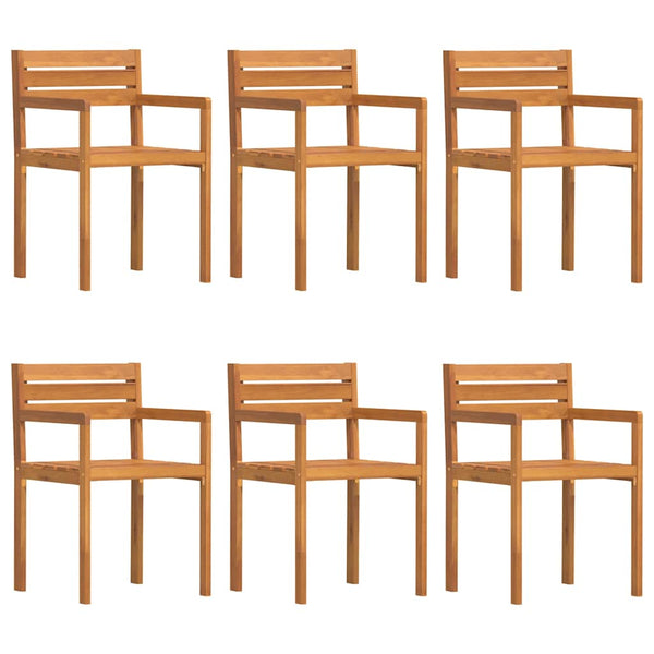 7-teiliges Garten Ess-Set Akazie Massivholz