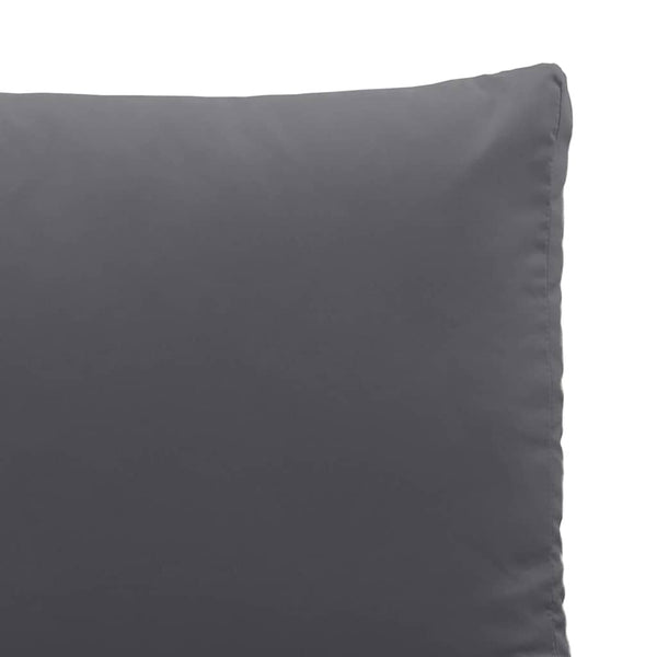 Gartensofa Anthrazit mit Kissen