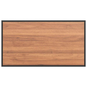 Gartentisch Braun Holz 100x55 cm