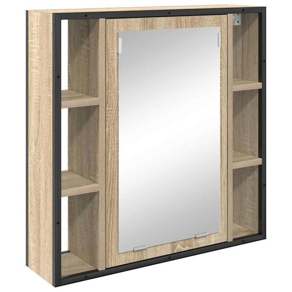 vidaXL Armoire de toilette chêne Sonoma 60 x 16 x 60 cm Bois d'ingénierie