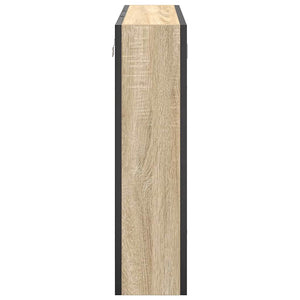 vidaXL Armoire de toilette chêne Sonoma 60 x 16 x 60 cm Bois d'ingénierie
