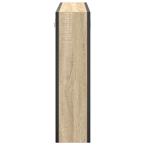 vidaXL Armoire de toilette chêne Sonoma 60 x 16 x 60 cm Bois d'ingénierie