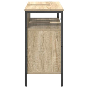 Beiger Badezimmerschrank mit Tür 60x60 cm