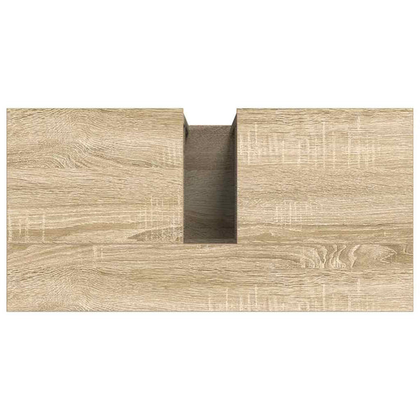 Beiger Badezimmerschrank mit Tür 60x60 cm