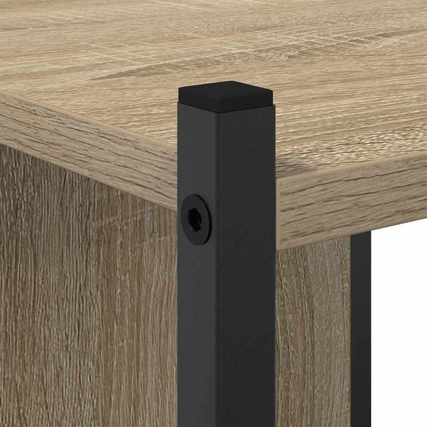 Beiger Badezimmerschrank 33x33x120,5 cm
