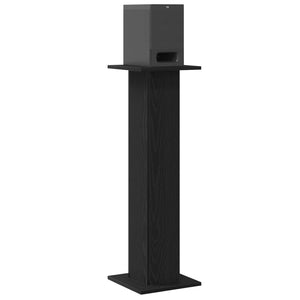 Lautsprecherständer Schwarz Eichen-Optik, 2er-Set