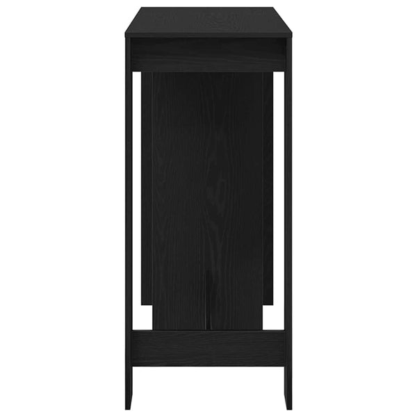 Bartisch Schwarz Eichenoptik 124 cm