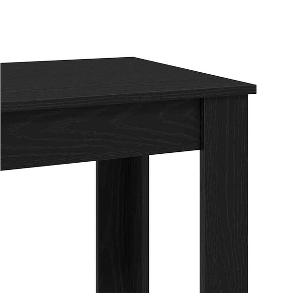 Bartisch Schwarz Eichenoptik, 103,5 cm hoch