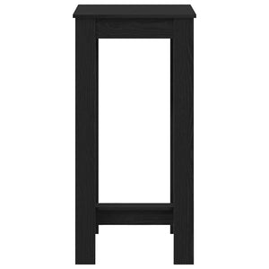 Bartisch Schwarz Eichenoptik, 103,5 cm hoch