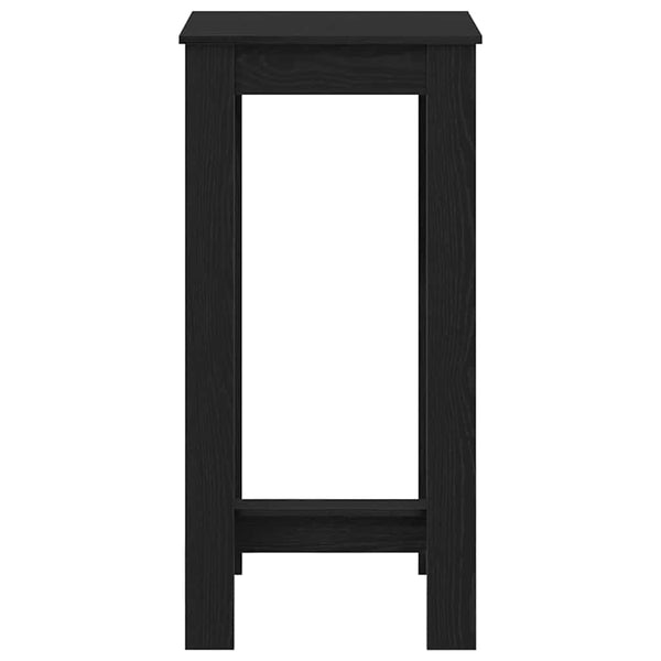 Bartisch Schwarz Eichenoptik, 103,5 cm hoch