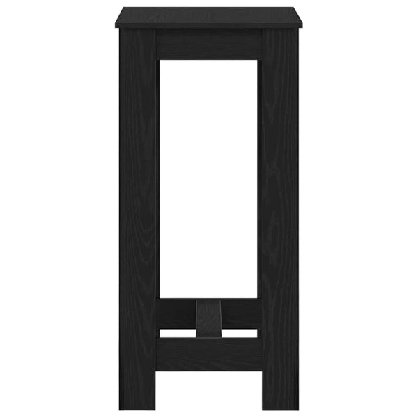 Bartisch Schwarz Eichenoptik, 103,5 cm hoch
