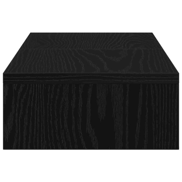 Verstellbarer Monitorständer Schwarz Eiche 60cm