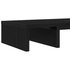 Verstellbarer Monitorständer Schwarz Eiche 60cm