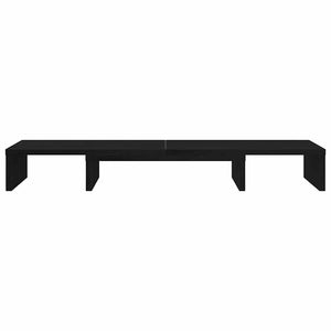 Verstellbarer Monitorständer Schwarz Eiche 80 cm