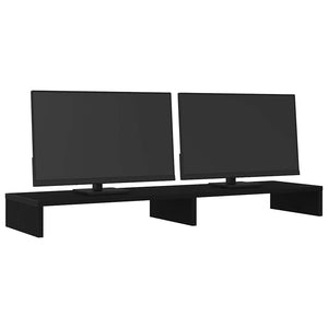 Monitorständer Schwarz Eichenoptik 100 cm