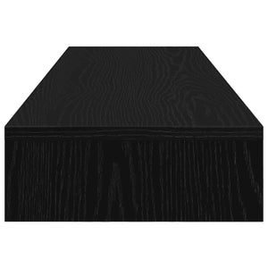 Monitorständer Schwarz Eichenoptik 100 cm