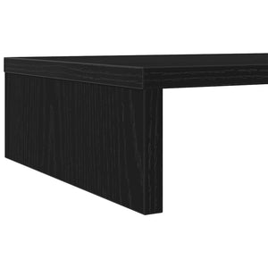 Monitorständer Schwarz Eichenoptik 100 cm