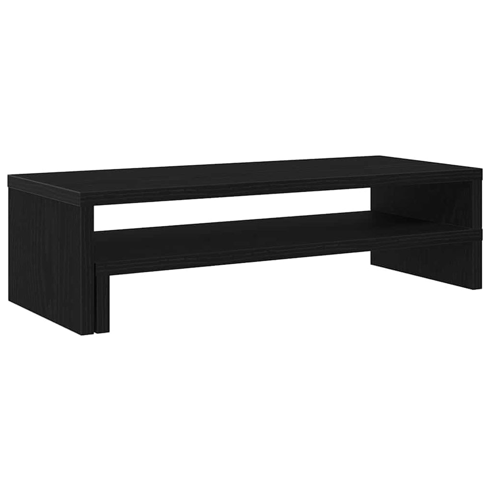 Monitorständer Schwarz Eichenoptik 54 cm