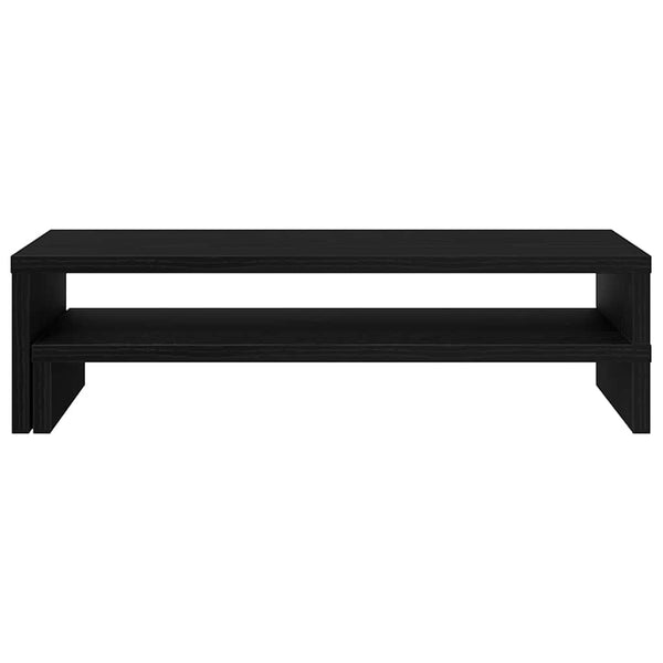 Monitorständer Schwarz Eichenoptik 54 cm