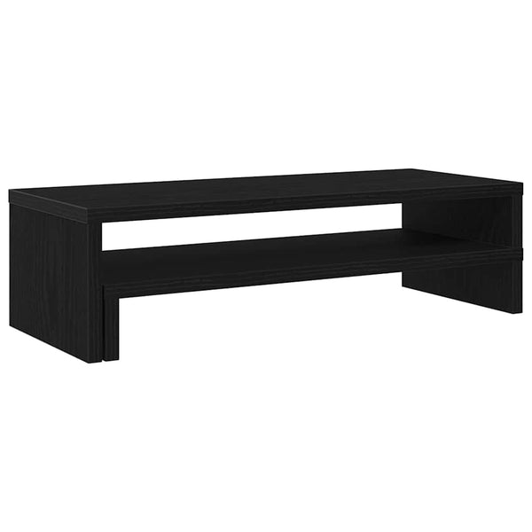 Monitorständer Schwarz Eichenoptik 54 cm