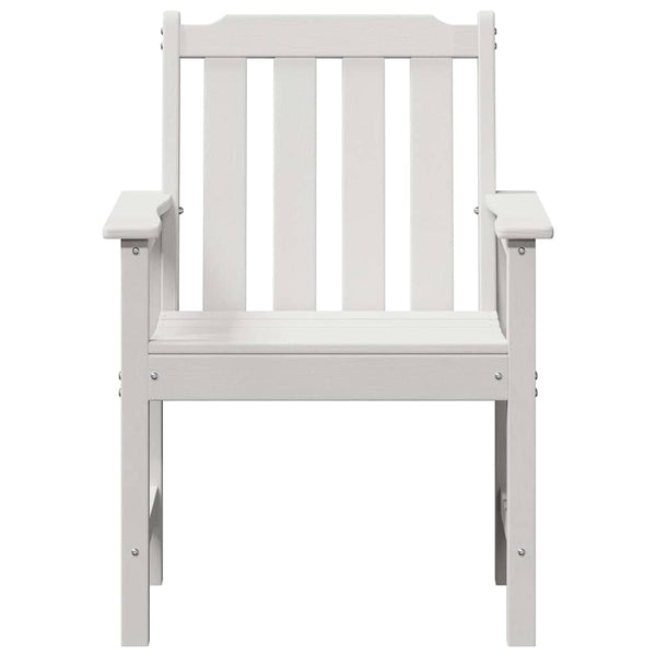 Garten Esszimmerstühle 2er Set Weiß
