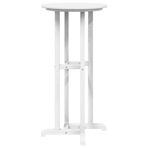 Weißer Bartisch Polyethylen 55x55x107cm