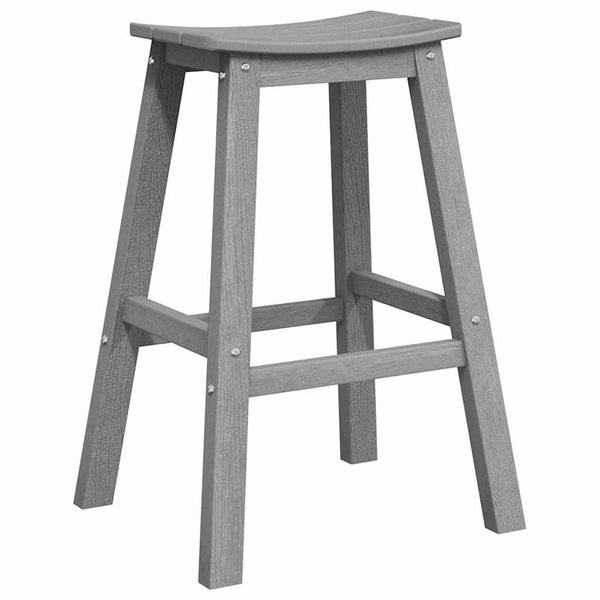Barhocker 2er Set Hellgrau